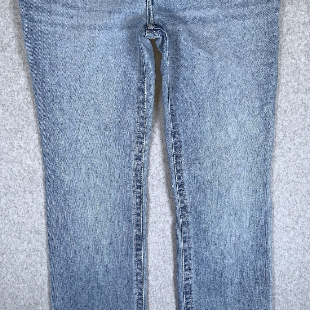 Wrangler Willow Jeans Womens 7x32 Blue Denim Ultimate Riding Bootcut Stretch - Picture 4 of 16